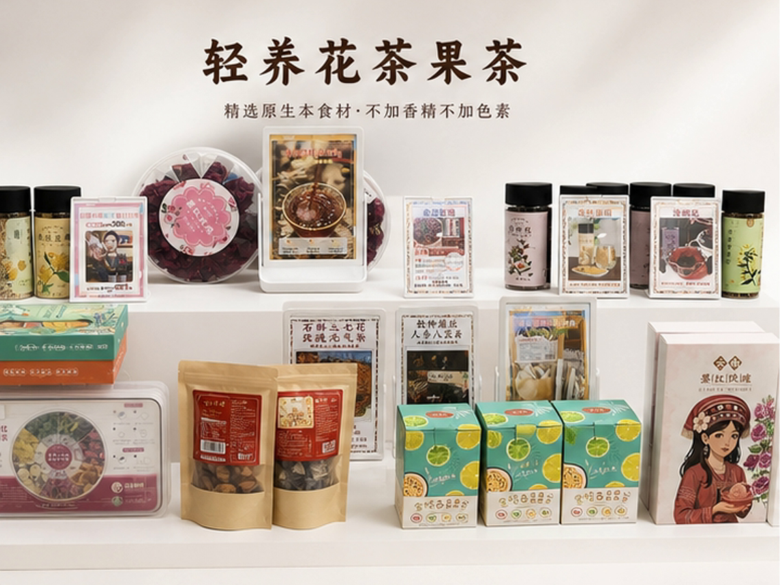 轻滋补花草茶系列